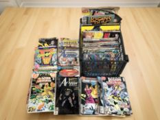 Assorted vintage DC comics and other annuals (one box)