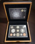 The Royal Mint : 2008 United Kingdom Executive Proof Set, eleven coins in all, with booklet,