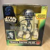 A Kenner Star Wars The Power of the Force remote control R2-D2 toy,