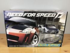 A Scalextric Need for Speed set in box