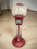 A sweet dispensing machine, height 151 cm.