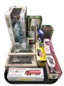 A group of boxed die cast models including reproduction Dinky Super Toys 943 Leyland Octopus Tanker,