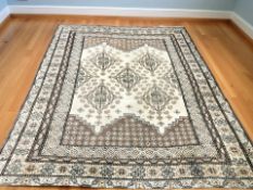 An Iranian woolen carpet,