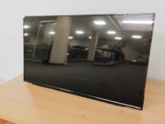 Withdrawn from sale - A Toshiba 64 inch LCD TV with lead and remote CONDITION REPORT: