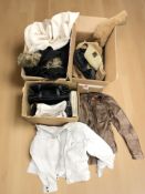 A group of lady's handbags,