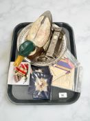 A small quantity of Second World War medals including Africa Star,