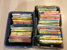A collection of vintage annuals including The Beano, Dandy, Tom & Jerry, Schoolboys annual,