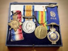 A World War I trio named to 2179 PTE. J.
