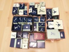 A large quantity of empty Pendelfin boxes.