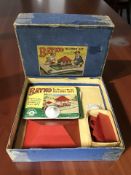 A Bayko building set.