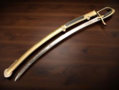 A copy of a 19th century French light cavalry sabre,