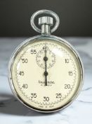 A Sekonda 15 jewel chrome plated stop watch