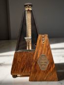 A Maelzel metronome in rosewood case,