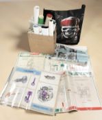 A large quantity of unframed posters, movies, reproduction railway posters, etc.