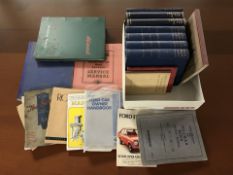 A group of volumes relating to cars, motoring, etc.