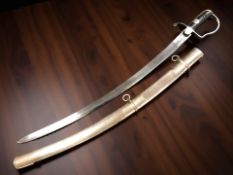 A copy of a British 1796 pattern light cavalry trooper's sabre,