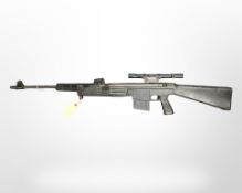 An air rifle in the form of a G3 assault rifle,