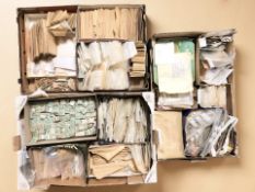 A very large quantity of loose stamps and other philatelic items.