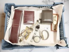 A group of watches including Rado, Ingersol,