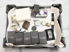 A group of modern lady's and gent's wrist watches,