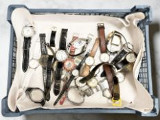 A group of modern wristwatches, Sekonda,