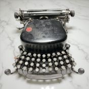 A German Kanzler 3 typewriter, circa late 1900s / 1910s.