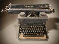 An Imperial typewriter