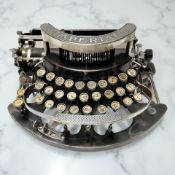 An Imperial A typewriter, circa 1911, marked 'Patented in Gt.