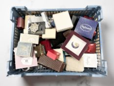 A Scottish hardstone brooch mounted in silver together with further costume jewellery