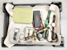 A group of watches including Lorus,