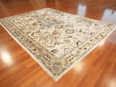 A large Pakistani carpet of Iranian design, 4 metres x 5.