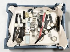 A group of modern watches (Q)