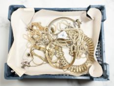 A group of costume jewellery,