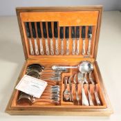 A canteen of Hugh Fullerton silver plated cutlery
