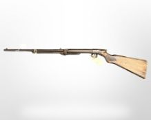 An early 20th century British air rifle .