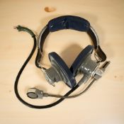 A radio operator's headset.