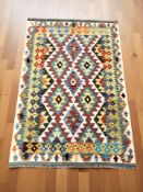 A Chobi Kilim rug,
