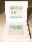 After Sabrina Roscino : Sand dunes, colour print, 31 cm x 31 cm,