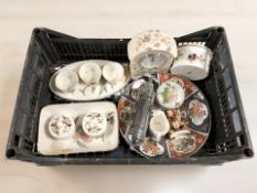 Ceramics including Royal Worcester Evesham, an Imari plate,