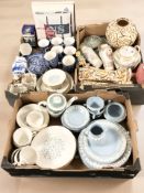 Assorted ceramics including Ringtons chintz tea china, decorative vases including Noritake, Wade,