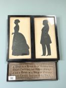 An antique embroidered panel/sampler : 