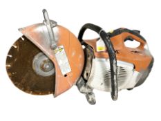 A Stihl T9410 petrol concrete saw,