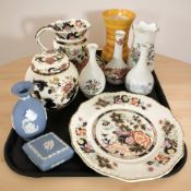 Ceramics to include several items of Masons Mandarin,