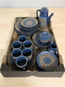 A decorative West German Winterling stoneware coffee set.