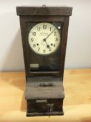 A National Time Recorder Limited clocking in machine,