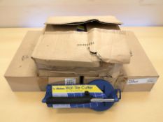 A quantity of new Wickes wall tile cutters etc (1 box)