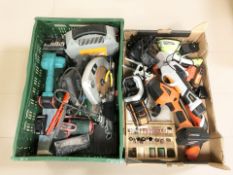 Assorted power tools : Yard Force, Parkside,
