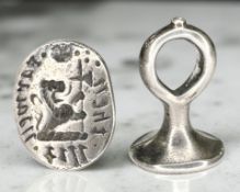 A silver seal, circa 1600, 2.