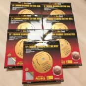 Seven An-tech 300mm diamond cutting blades