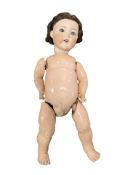 An Armand Marseille Germany bisque headed doll numbered 995/A/10